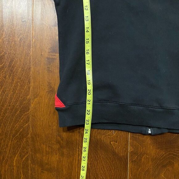 Nike Vintage 90s UGA Georgia Bulldogs Full Zip Black Red Hoodie Women's Size M - Picture 11 of 11